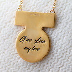 Star Wars X RockLove // Medal of Yavin Necklace