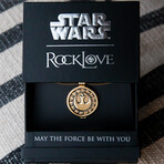 Star Wars X RockLove // New Republic Credit Necklace