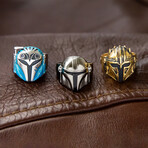 Star Wars X RockLove // The Armorer Helmet Ring (Ring Size 6)