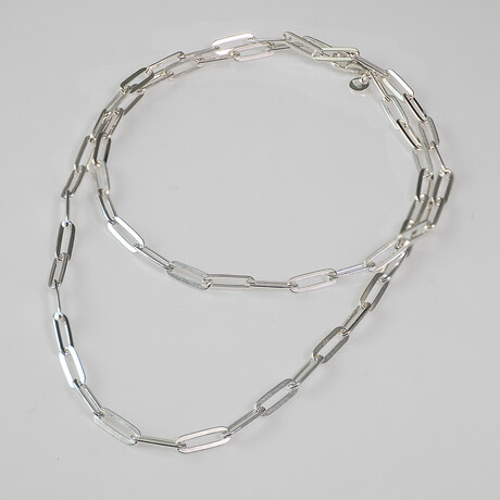 Dell Arte // 925 Sterling Silver Chain // Silver