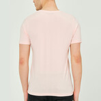 Alex V-Neck Shirt // Pink (Small)