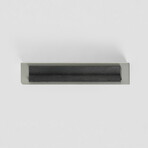 Incense Holder (Black + Dark Concrete Tray)