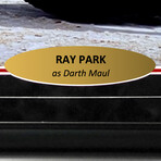 Ray Park // Autographed "Sith 1" Star Wars Darth Maul Photo // Framed