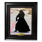 Ray Park // Autographed "Sith 3" Star Wars Darth Maul Photo // Framed