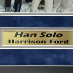 Harrison Ford // Autographed "Han Solo" Star Wars Photo // Framed