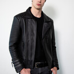 Hawthorne Quilted Jacket // Black (XS)