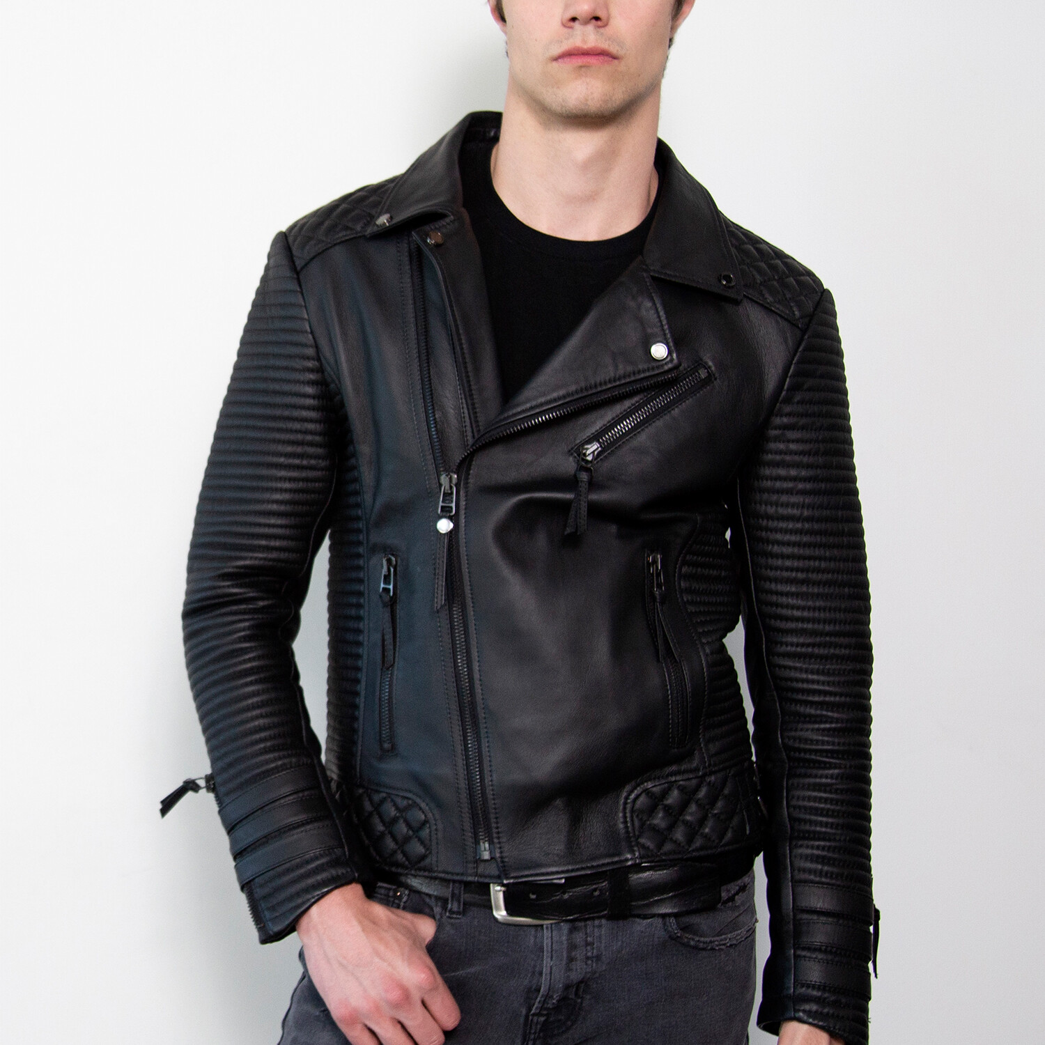 Hawthorne Quilted Jacket // Black (XS) - Luca Designs PERMANENT STORE ...