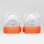 Minimal Low V21 Sneakers // White + Orange (Euro: 41)