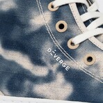 Twist High Tie-Dye Sneakers // Marine Blue (Euro: 45)