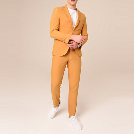 Gavin 2-Piece Slim Fit Suit // Taba (Euro: 44)