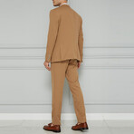 Orlando 3-Piece Slim Fit Suit // Brown (Euro: 56)
