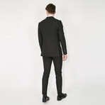 Reed 3-Piece Slim Fit Suit // Black (Euro: 44)
