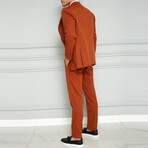 Omari 3-Piece Slim Fit Suit // Tile Red (Euro: 44)