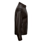 Harley Leather Jacket // Brown (M)