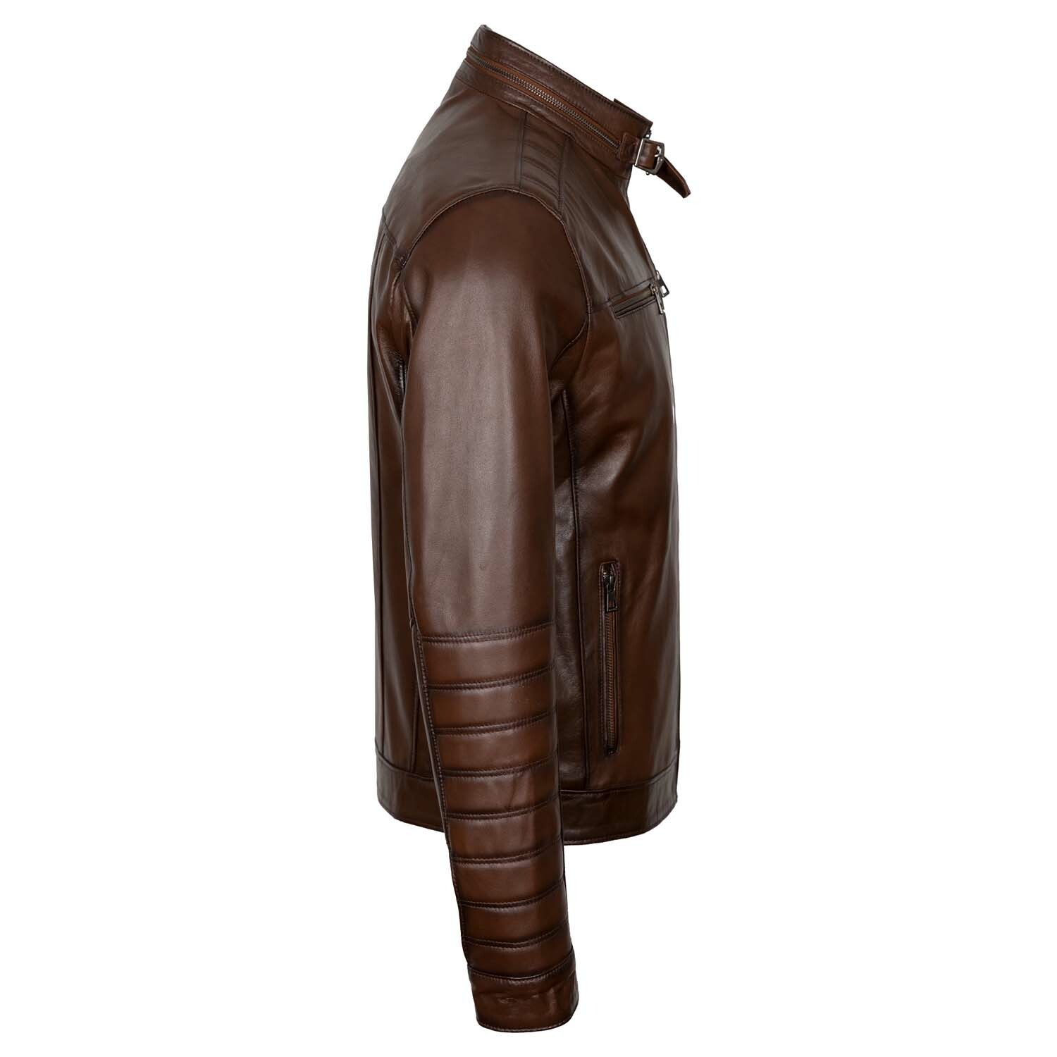 Gregory Leather Jacket // Chestnut (2XL) - Paul Parker - Touch of Modern