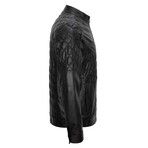 Seams Detail Jacket // Black (XL)