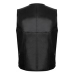 Brody Leather Vest // Black (S)