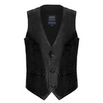 Gio Leather Vest // Black (2XL)