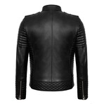 Felix Leather Jacket // Black (3XL)