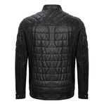 Nathan Leather Jacket // Black (XL)