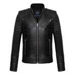 Felix Leather Jacket // Black (XL)