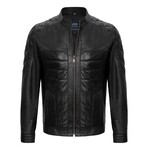Nathan Leather Jacket // Black (M)