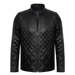 Landon Leather Jacket // Black (3XL)