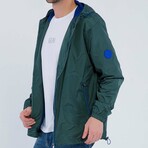 Keith Waterproof Jacket // Dark Green (S)