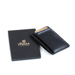 Front Pocket ID Wallet // Vegetable Tanned Leather // Black