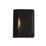 Long Slim Wallet // Vegetable Tanned Leather // Black