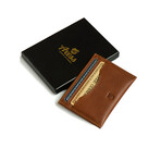 Ideal Card Wallet // Vegetable Tanned Leather // Cognac