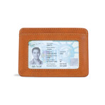 Front Pocket ID Wallet // Vegetable Tanned Leather // Caramel