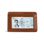 Front Pocket ID Wallet // Vegetable Tanned Leather // Cognac