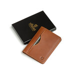 Long Slim Wallet // Vegetable Tanned Leather // Cognac