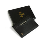 Long Slim Wallet // Saffiano Leather // Black