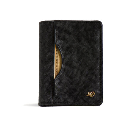 Long Slim Wallet // Saffiano Leather // Black