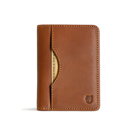 Long Slim Wallet // Vegetable Tanned Leather // Cognac