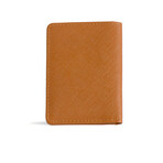 Long Slim Wallet // Saffiano Leather // Caramel