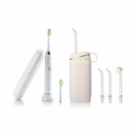 5 Mode USB Electric Toothbrush + Hydro Jet USB Water Flosser
