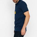 George Short Sleeve Polo Shirt // Navy (XL)