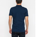 George Short Sleeve Polo Shirt // Navy (2XL)