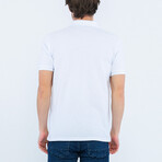 Short Sleeve Polo Shirt // White (M)