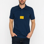 George Short Sleeve Polo Shirt // Navy (S)