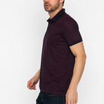 Jerry Short Sleeve Polo Shirt // Bordeaux (2XL)