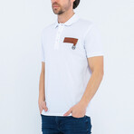 Short Sleeve Polo Shirt // White (S)