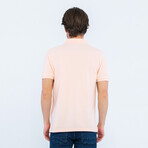 Short Sleeve Polo Shirt // Pink (M)