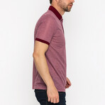Henry Short Sleeve Polo Shirt // Bordeaux (XL)