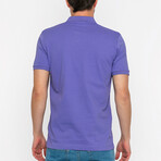 Daniel Short Sleeve Polo Shirt // Purple (S)