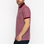 Henry Short Sleeve Polo Shirt // Bordeaux (S)