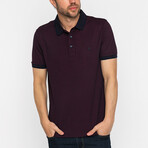 Jerry Short Sleeve Polo Shirt // Bordeaux (S)